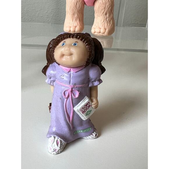 Vintage McDonalds Toy Cabbage Patch Kids Mini Doll Figures 1992 & 1994 Cat Koosa - Picture 4 of 7